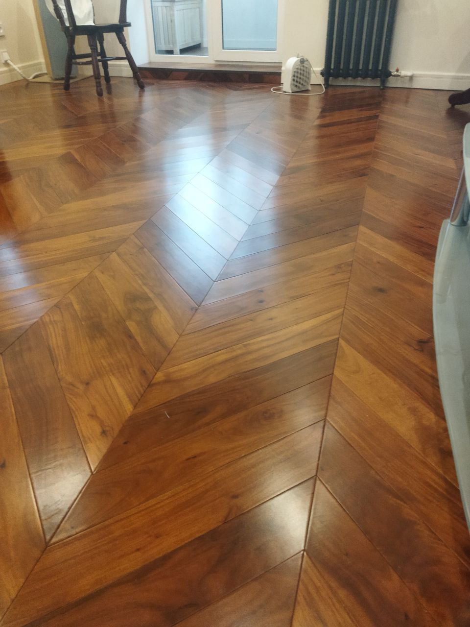 Укладка паркета французская ёлочка в Екатеринбурге